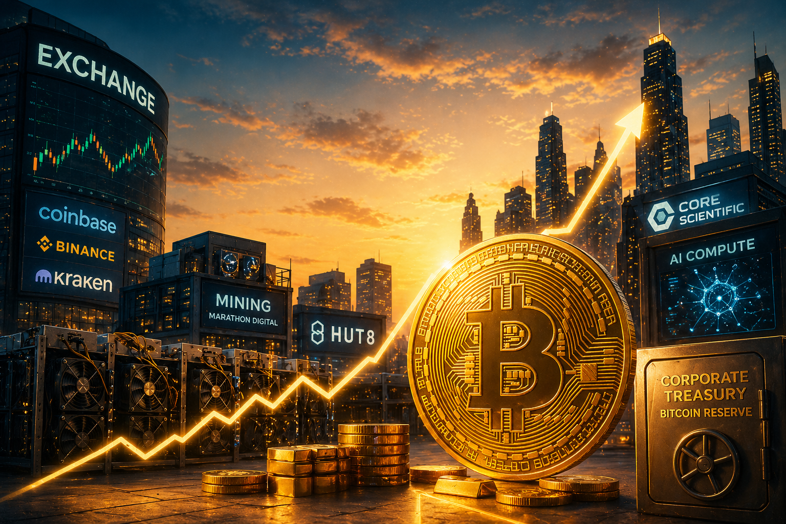 加密貨幣經濟 比特幣牛市下的相關股票佈局