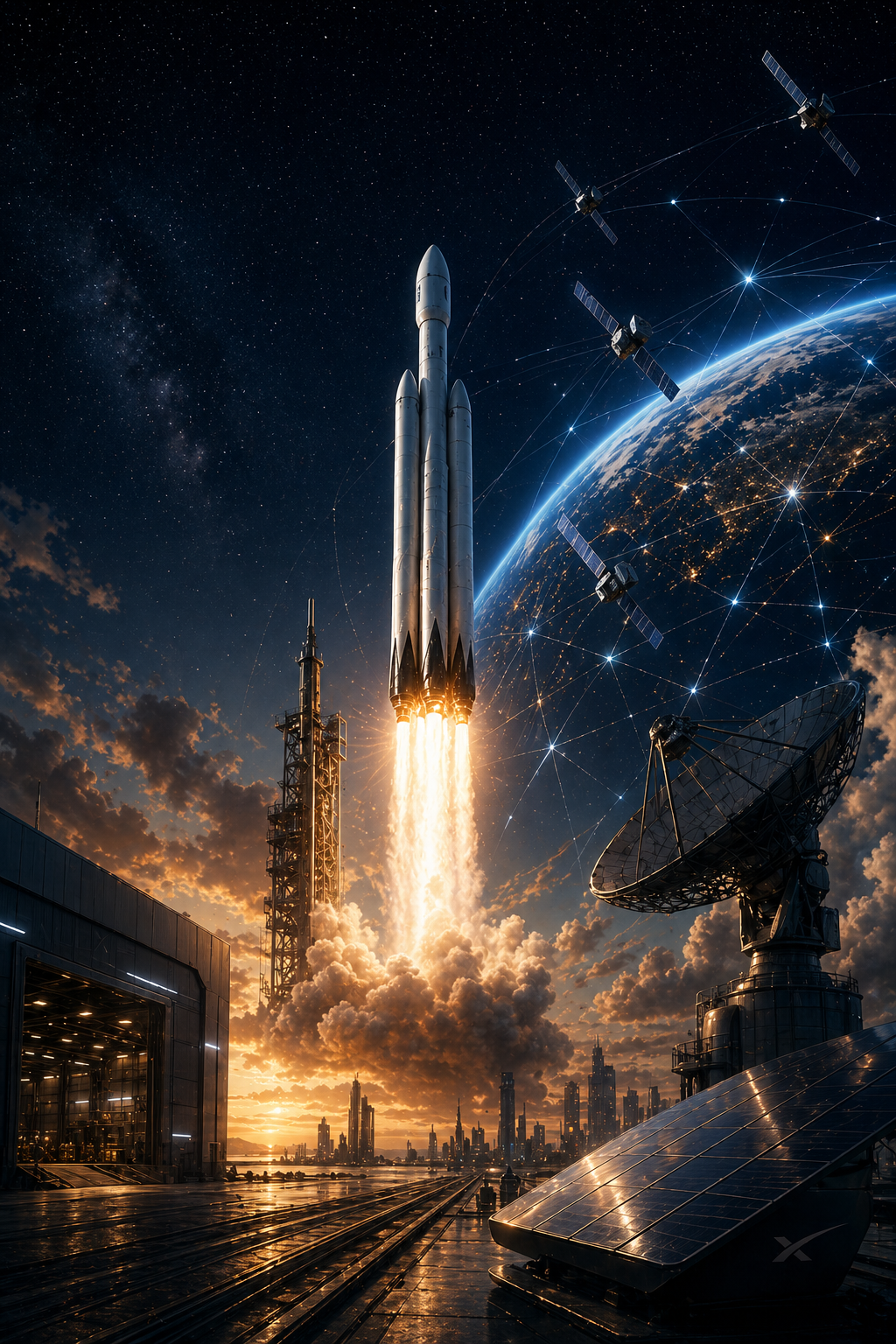 新太空時代 SpaceX IPO 前夕的星際佈局